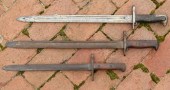Two WWII US Army issued bayone