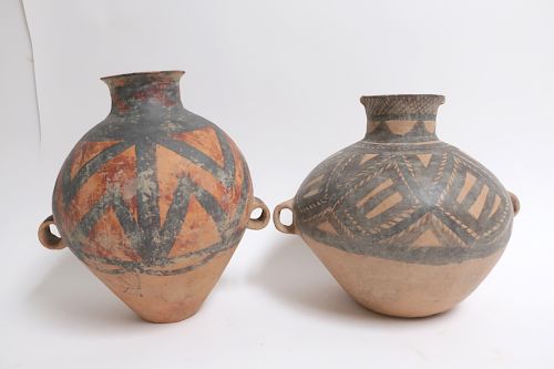 TWO YANGSHAO STYLE VASESStandard