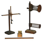 TWO YARN WINDERS AND THIN PEGB