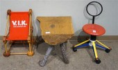 TWO YOUTH CHAIRS AND A FREE FO