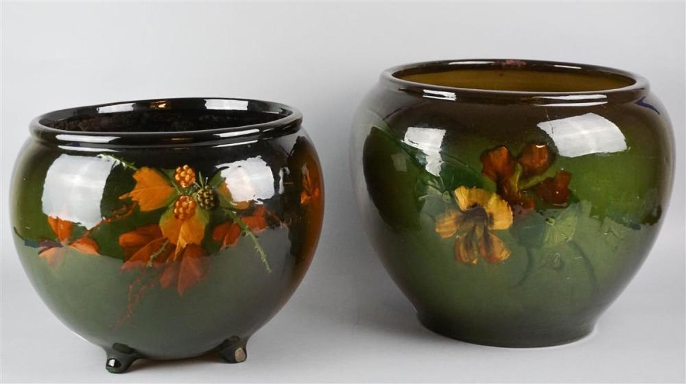 TWO ZANESVILLE OHIO AREA GLAZED
