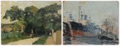 Two Zivko Zic paintings (Croat