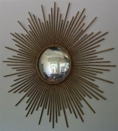 TWO'S COMPANY GILT BRASS SUNBU