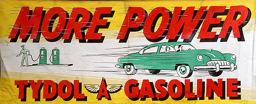 TYDOL GASOLINE ADVERTISING