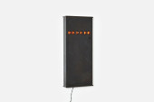 TYLER HAYS, 'NIXIE' WALL CLOCK