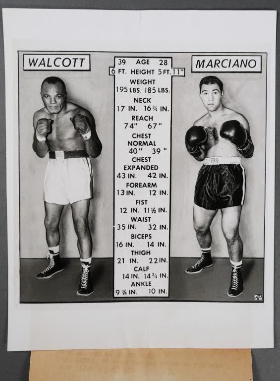 TYPE I PHOTO: ROCKY MARCIANO 1953