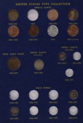 TYPE SET HALF CENT TO MORGAN D