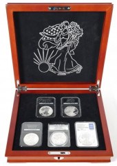 TYPES OF U.S. SILVER EAGLE COI