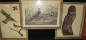 TYSON, Carroll. Set of 3 1920'