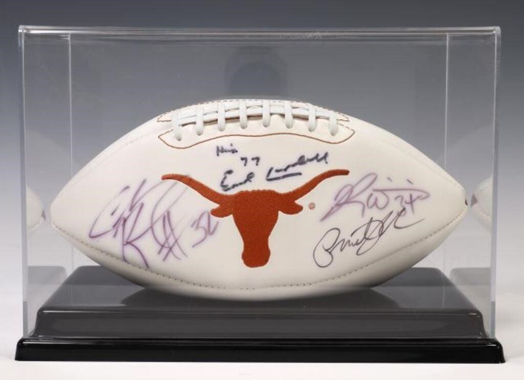 U OF TEXAS FOOTBALL, EARL CAMPBELL,