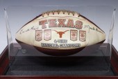 U OF TEXAS FOOTBALL SIGN DARRE