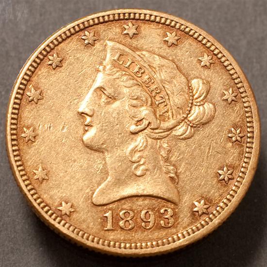U. S. Coronet type gold Eagle