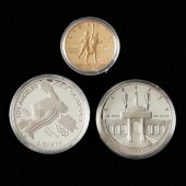 U. S. MINT 1984 OLYMPIC THREE-