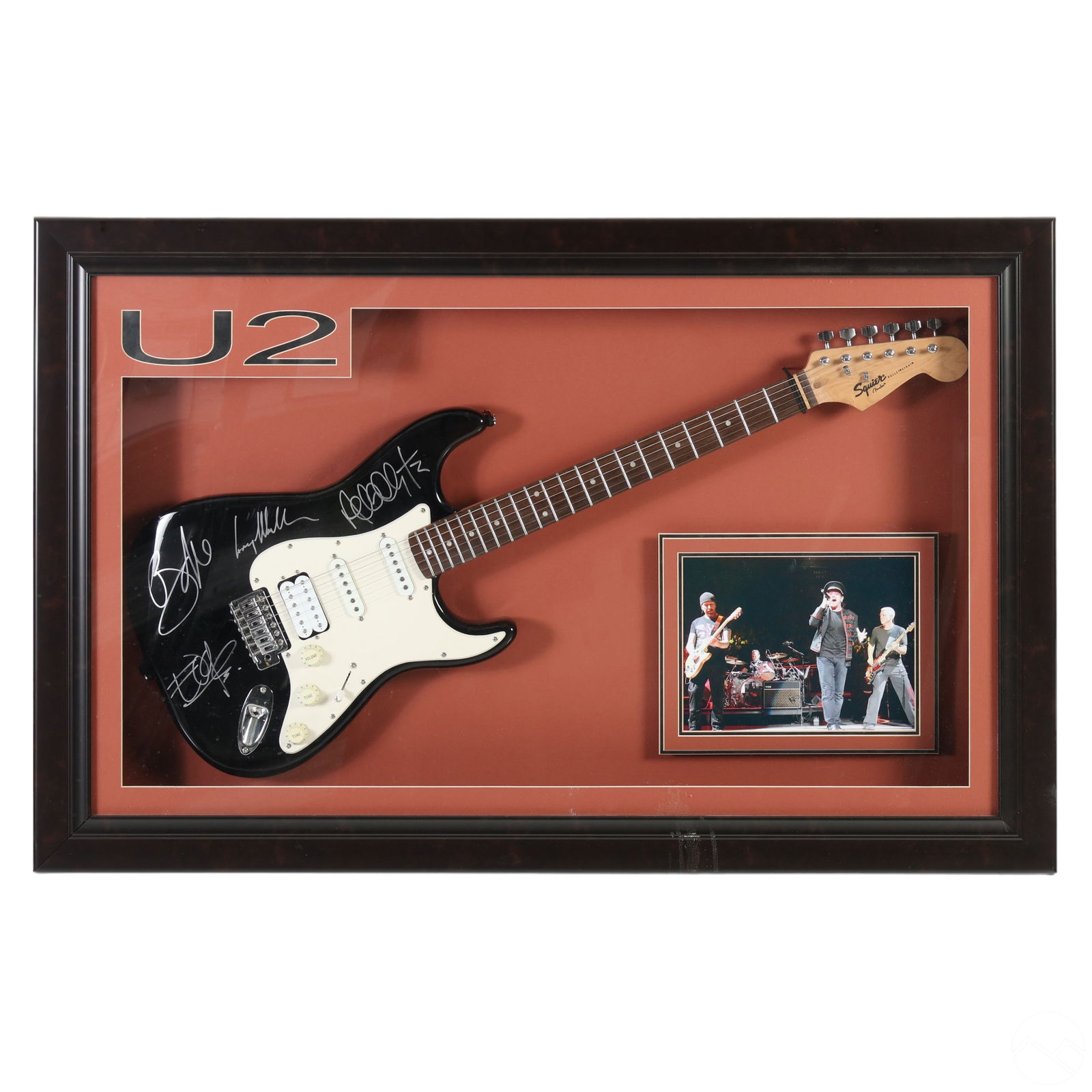 U2 ROCK BAND AUTOGRAPHED ELECTRIC