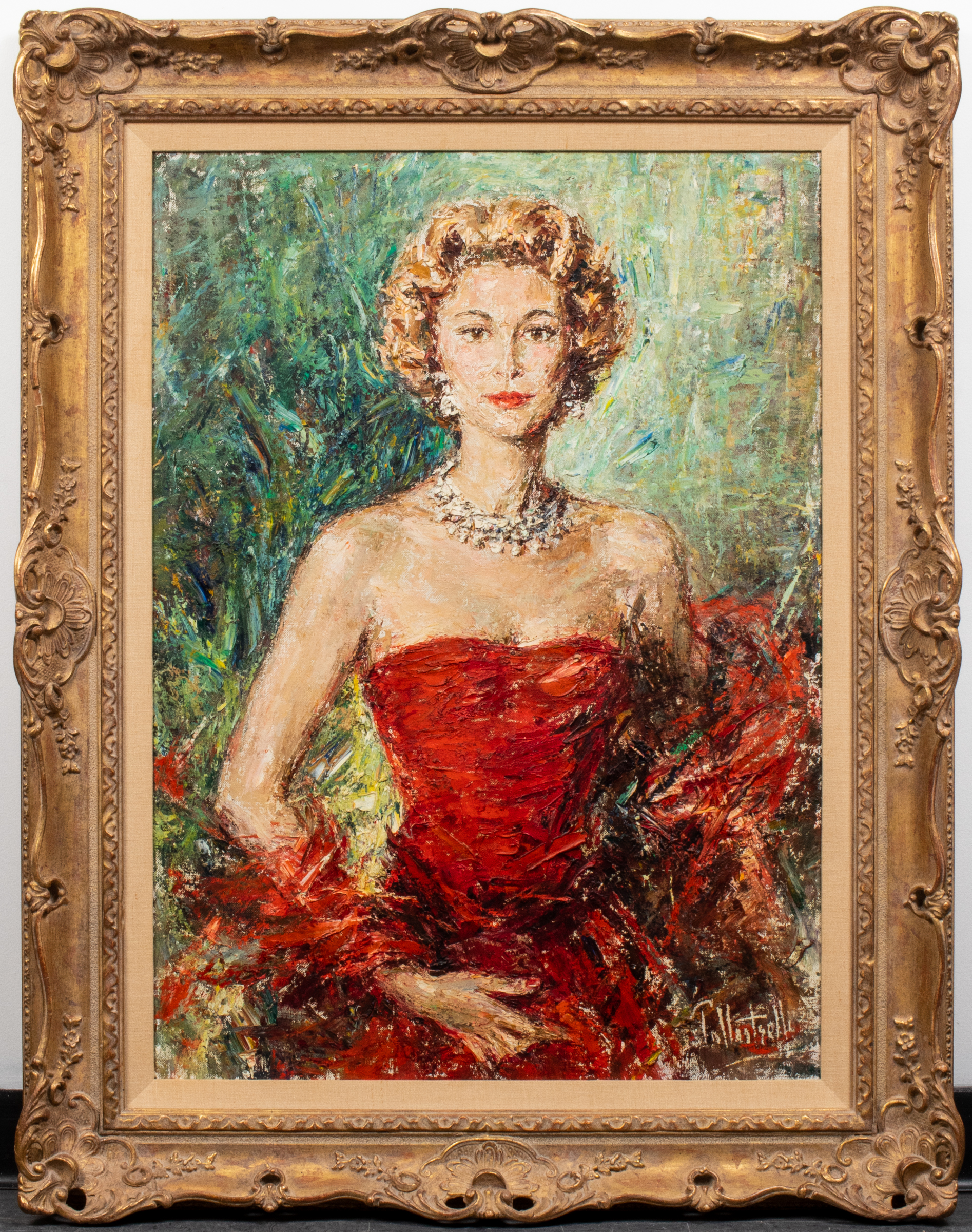UBERTO PALLASTRELLI PORTRAIT OF
