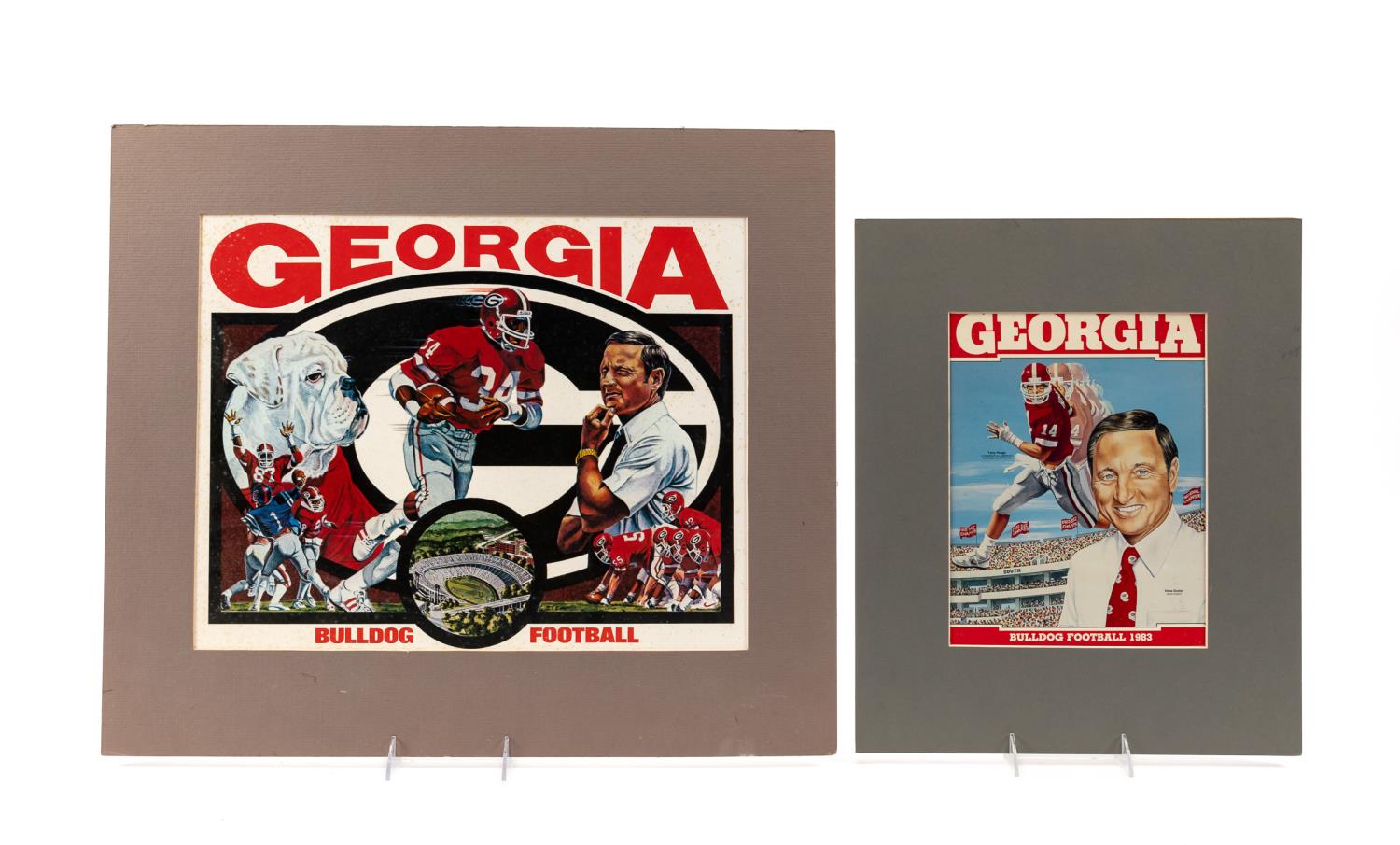 UGA FOOTBALL MAGAZINE COVERS, VINCE
