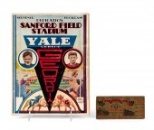 UGA VS YALE MEMORABILIA , TICK
