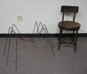 UHL STEEL FURNITURE LOW CHAIR