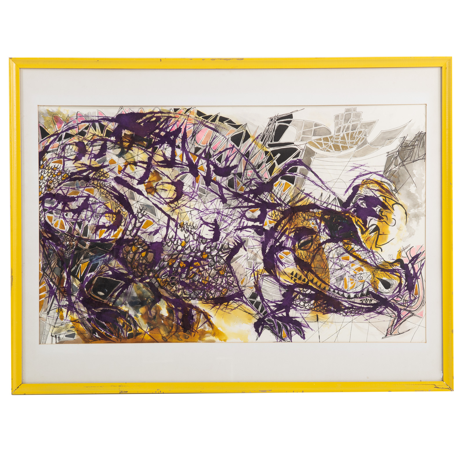 ULRIC LAMONTAGNE. UNTITLED PURPLE