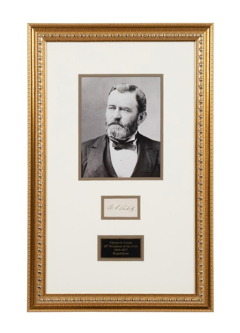 ULYSSES S. GRANT BOLD SIGNATURE