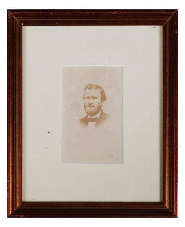 ULYSSES S. GRANT, CDV PHOTOGRAPH,