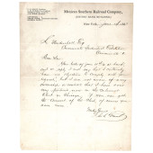 ULYSSES S. GRANT LETTER SIGNED