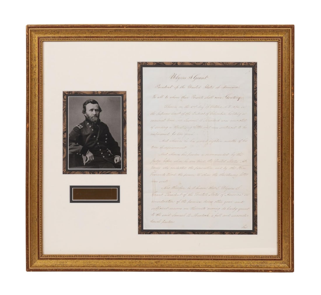 ULYSSES S. GRANT PRESIDENTIALLY