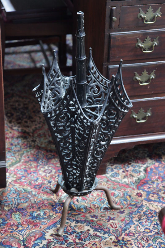 UMBRELLA HOLDER. Cast iron 
