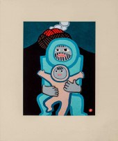 UMETARO AZECHI "MOUNTAIN PAREN