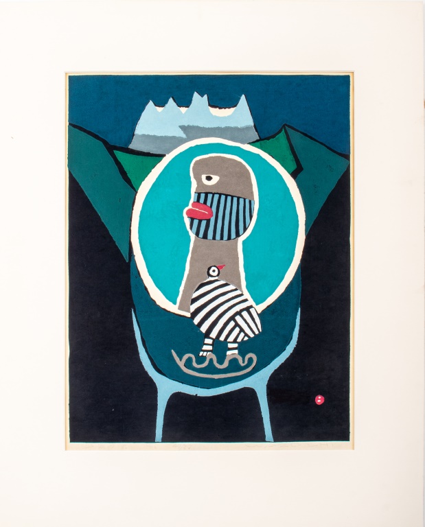 UMETARO AZECHI "STATUE OF A