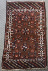 UMOD-TURKOMAN RUG, 5 FT 5 IN X