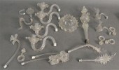 UNASSEMBLED MURANO GLASS CHAND