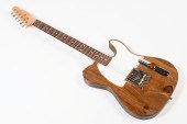 UNBRANDED PINE TELECASTER W/ W