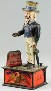 UNCLE SAM MECHANICAL BANK Shep