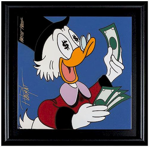 UNCLE SCROOGE MCDUCK CERAMIC