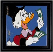 UNCLE SCROOGE MCDUCK CERAMIC T