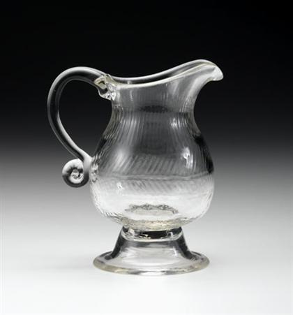 Uncolored molded and blown glass