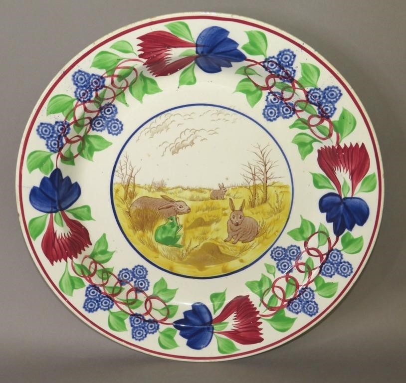 UNCOMMON ROUND RABBITWARE PATTERN