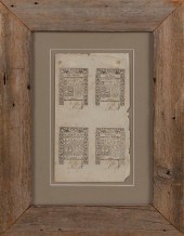UNCUT SHEET OF RHODE ISLAND CO