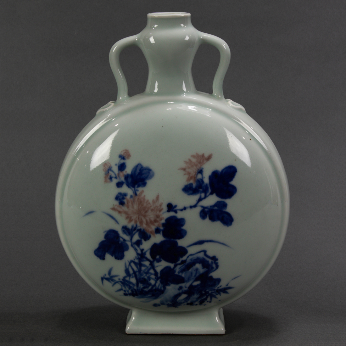 UNDERGLAZE BLUE AND COPPER RED