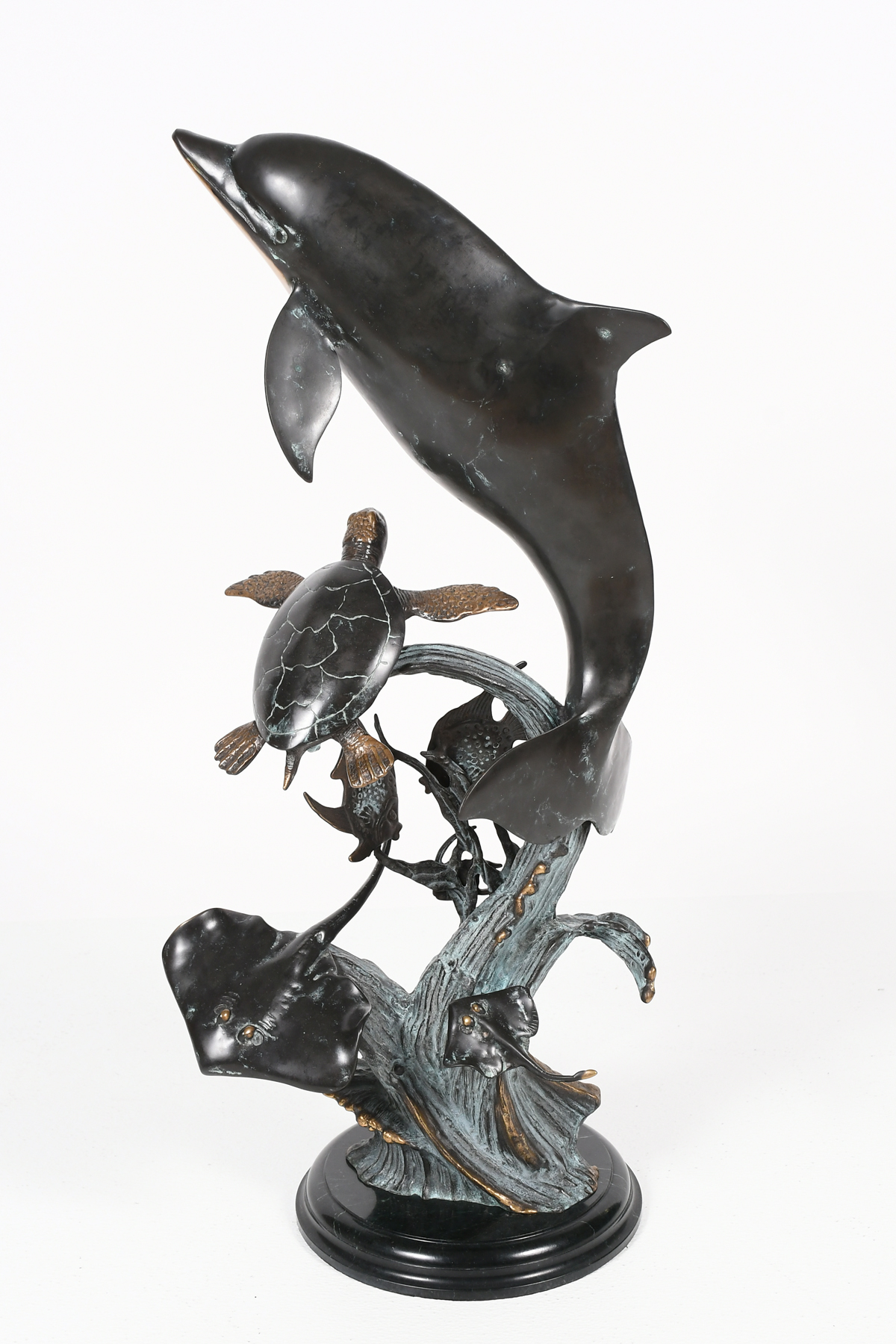 UNDERSEA PATINATED BRONZE W/