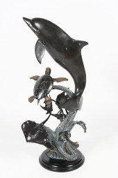 UNDERSEA PATINATED BRONZE W/ D
