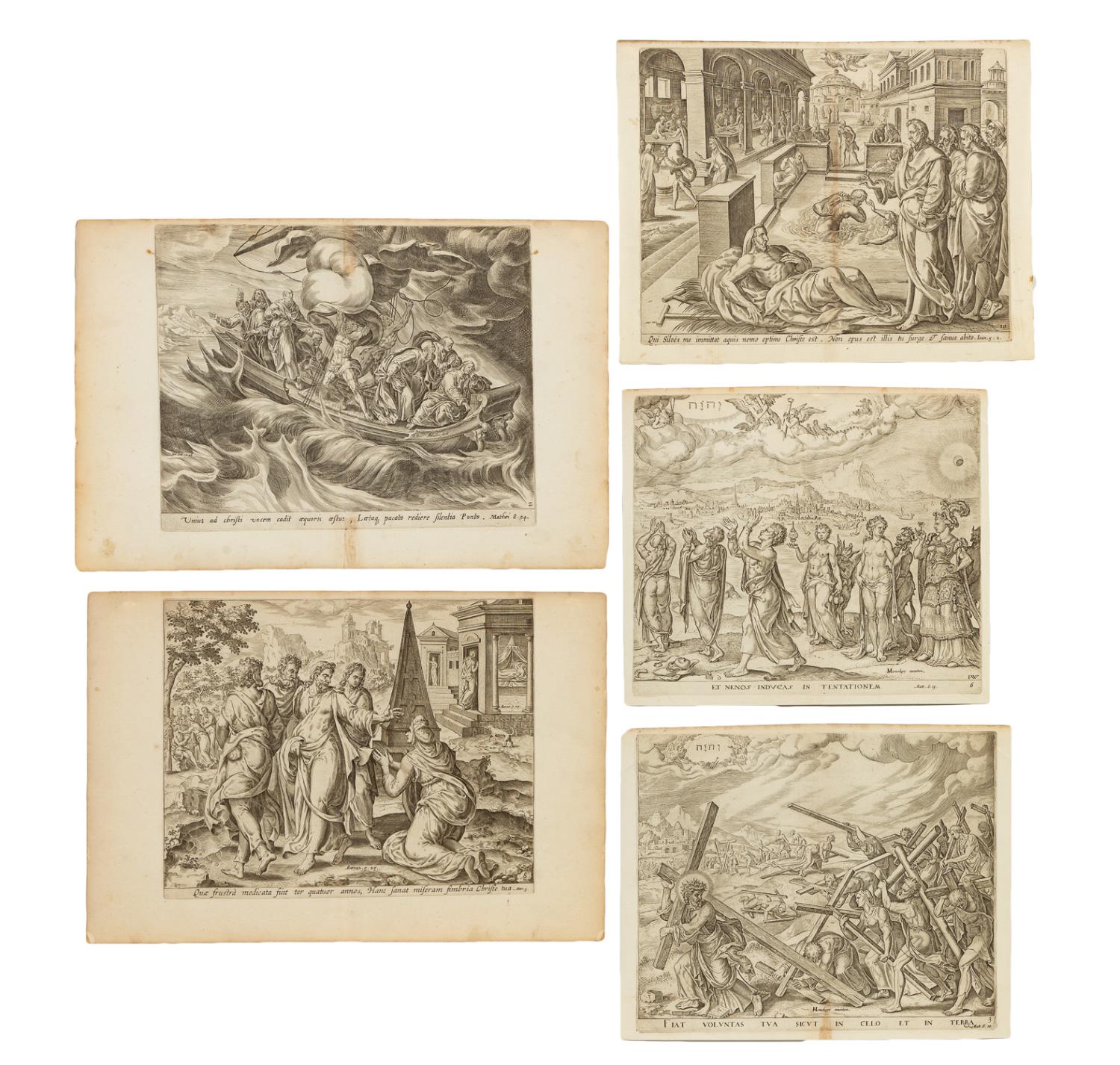 UNFRAMED OLD MASTER RELIGIOUS