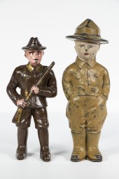 UNIFORMED FIGURE CAST IRON STI