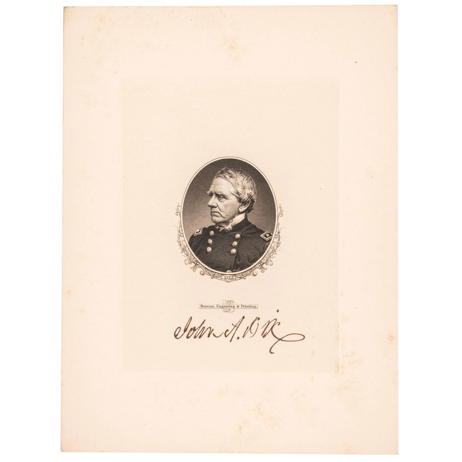 UNION ARMY MAJOR GENERAL JOHN ADAMS