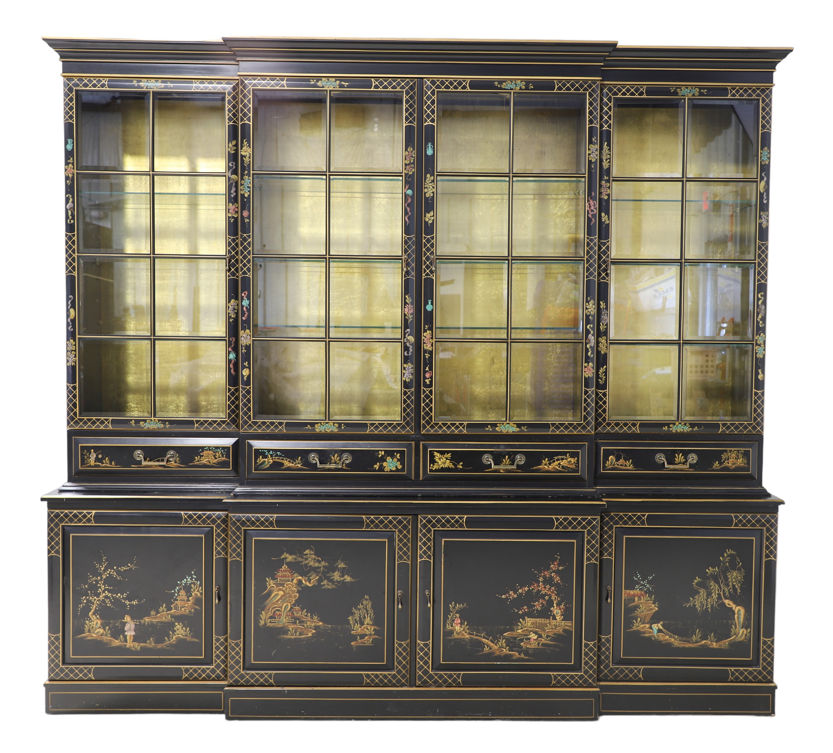 Union National 2-pc Chinoiserie