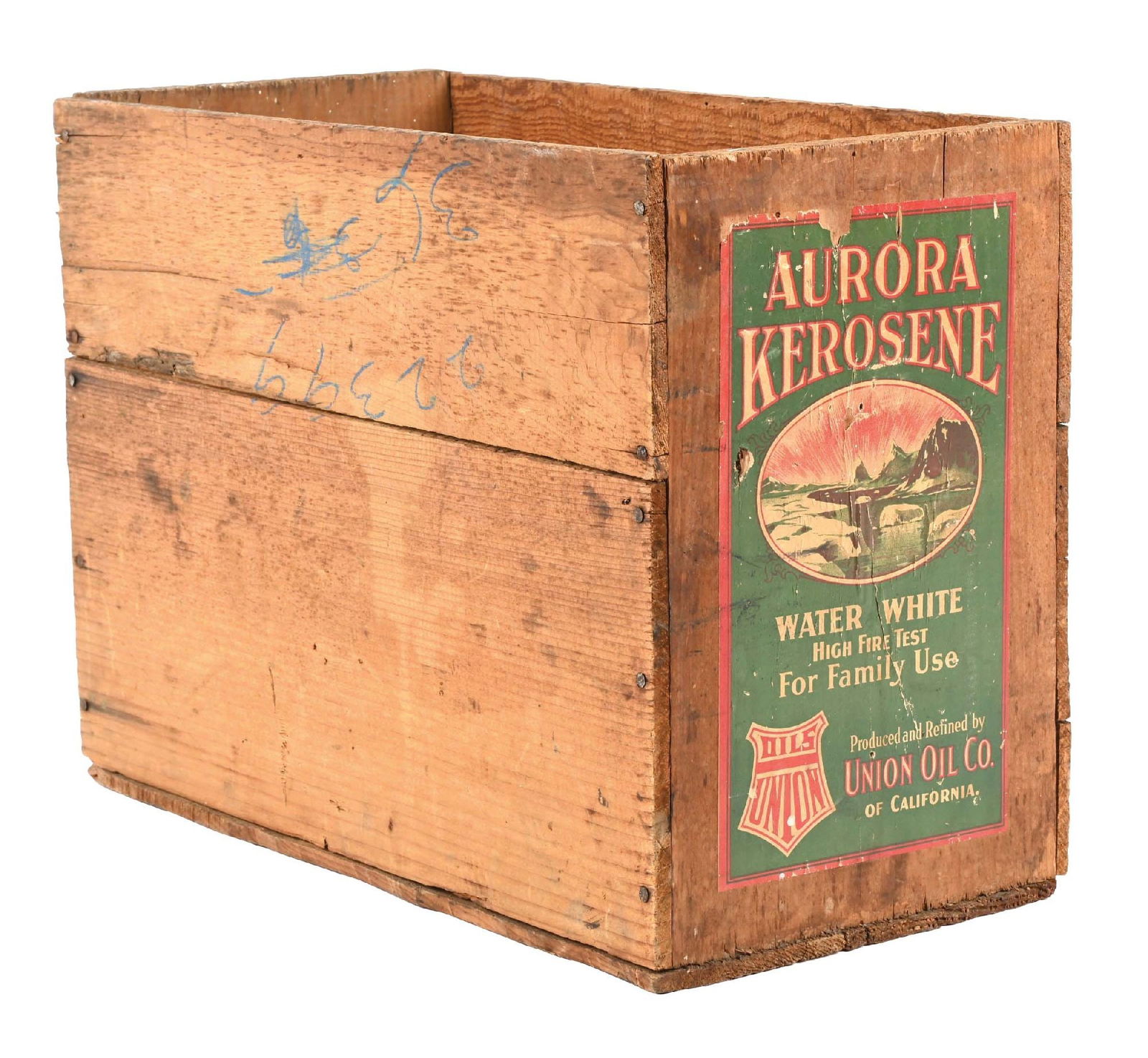 UNION OIL AURORA KEROSENE WOODEN