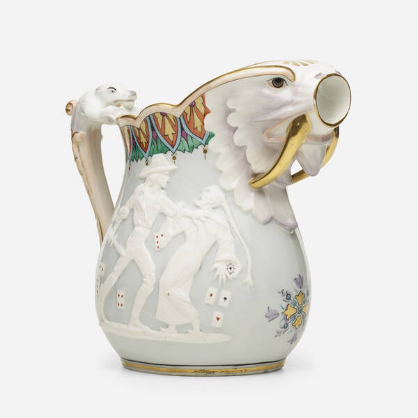 Union Porcelain Works. Pitcher.