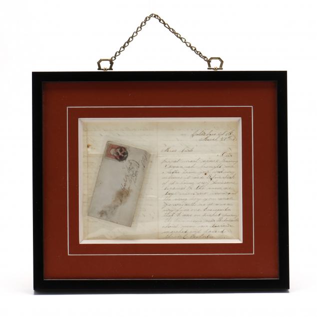 UNION SOLDIER'S LETTER WRITTEN ON