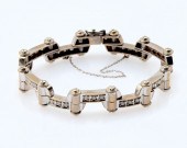UNIQUE 14K DIAMOND BRACELET WI